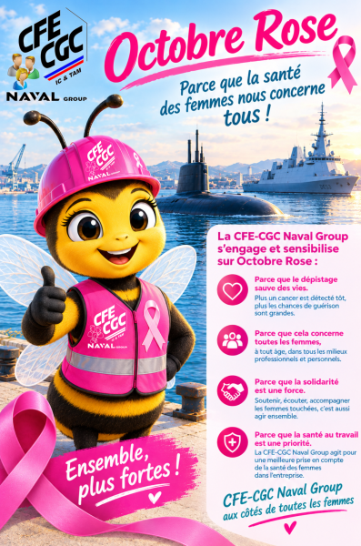 Octobre rose : une cause qui nous tient à coeur !